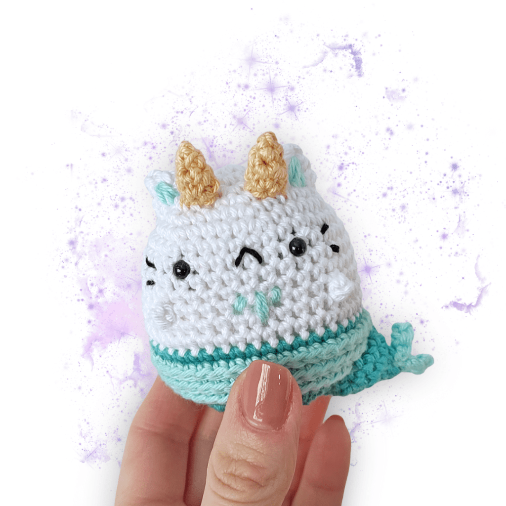 Crochet Capricorn Cat